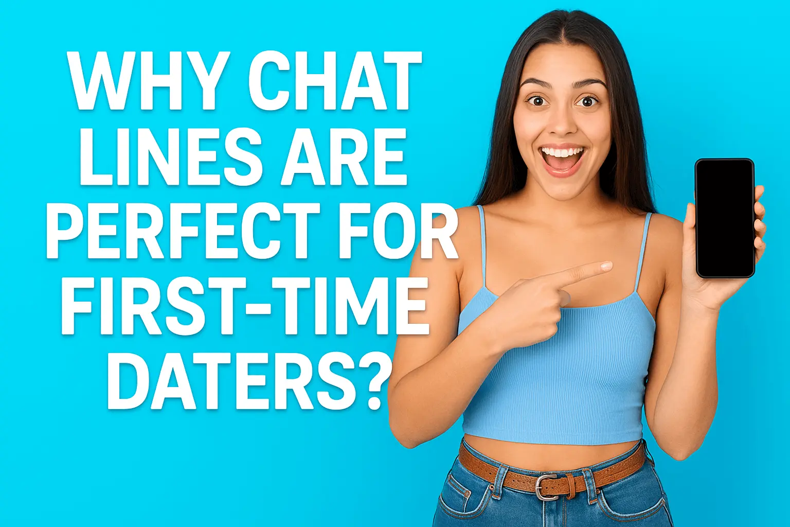Why Chat Lines Are Perfect for First-Time Daters